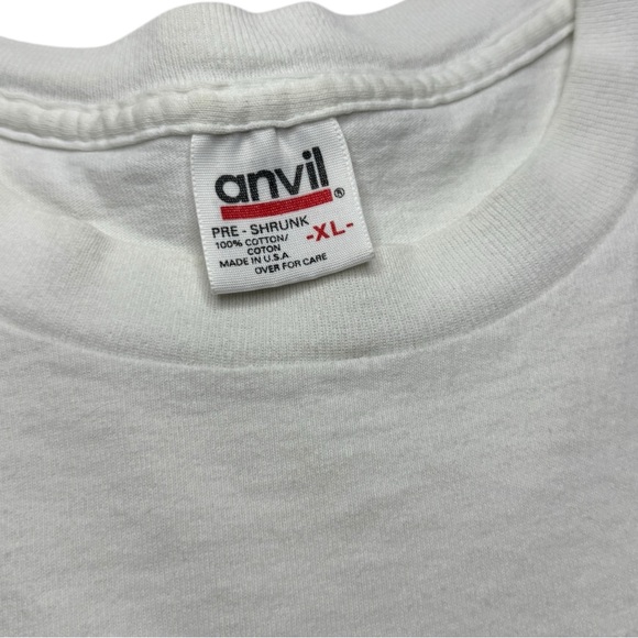 Vintage White Wild Earth Wolf Shirt Size XL - Picture 5 of 7